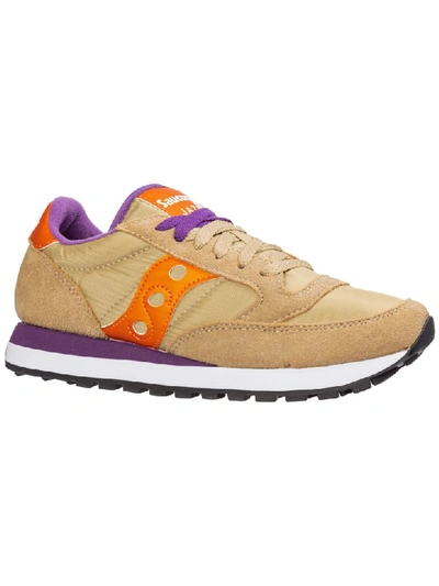 Shop Saucony Jazz O Sneakers In Beige