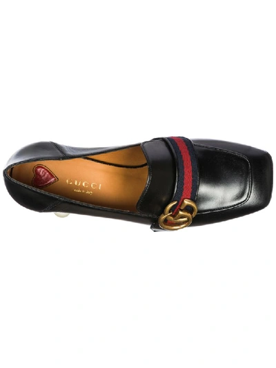 Shop Gucci Doppia G Pumps In Nero