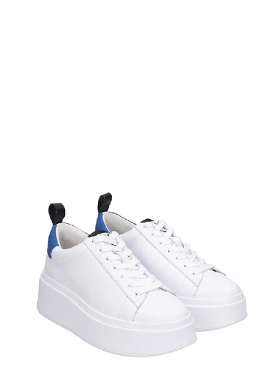 Shop Ash Moon Sneakers In White Leather