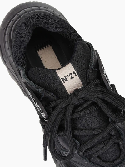 Shop N°21 Sneakers Billy In Black