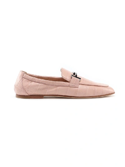 Shop Tod's Gommino Loafer In Rosa Kiss