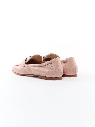 Shop Tod's Gommino Loafer In Rosa Kiss