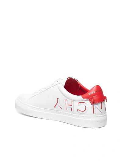Shop Givenchy Sneakers In White Red