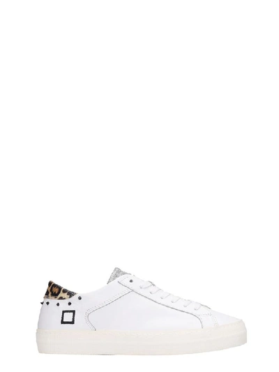 Shop Date Curve Sneakers In White Leather