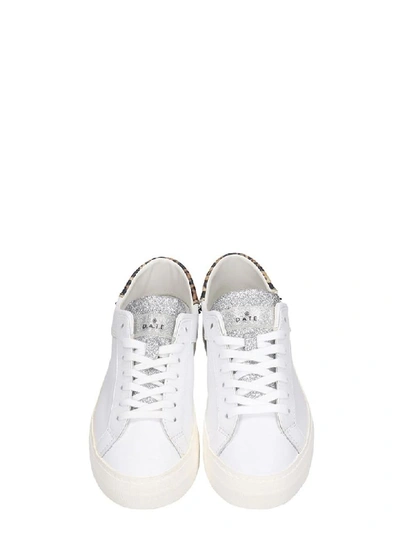 Shop Date Curve Sneakers In White Leather