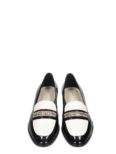 Shop Sophia Webster Blair Loafer Loafers In Black Patent Leather