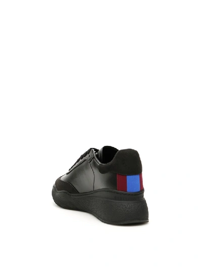 Shop Stella Mccartney Loop Sneakers In Black Blk Blk P R P (black)