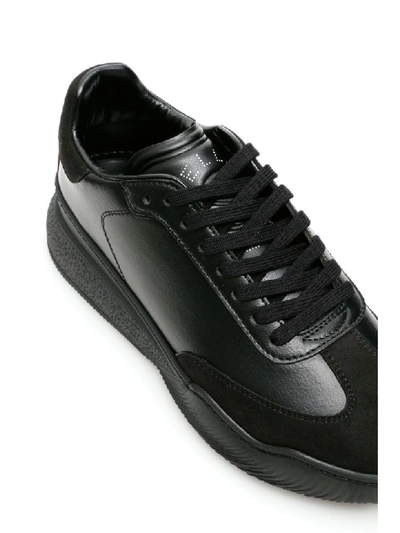 Shop Stella Mccartney Loop Sneakers In Black Blk Blk P R P (black)