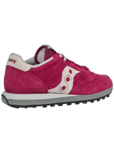 Shop Saucony Jazz O Sneakers In Bordeaux