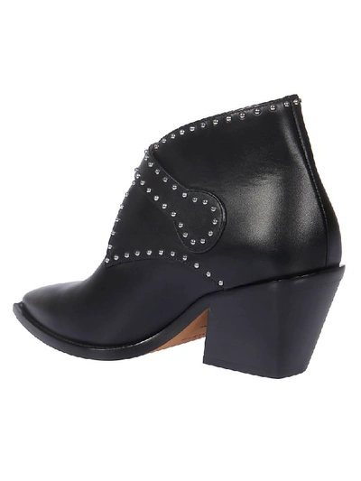 Shop Givenchy Elegant Ankle Boots In Black