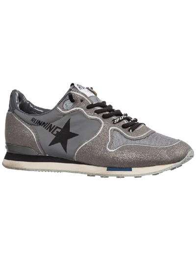 Shop Golden Goose Running Running Shoes In Grigio