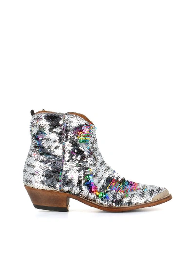Shop Golden Goose Texano Young In Multicolored