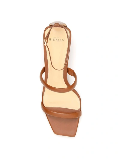 Shop Alexandre Birman Lally 50 Sandals In Almond (brown)