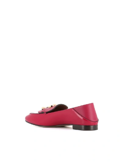 Shop Chloé Loafers In Red