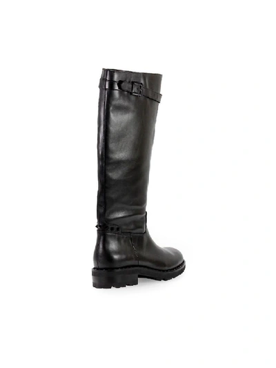 Shop Ash Black Wampas Boot With Studs In Nero
