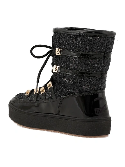 Shop Chiara Ferragni Snow Boot In Black