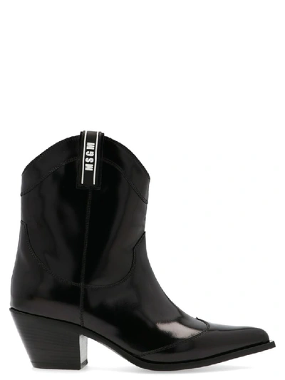 Shop Msgm Shoes In Black