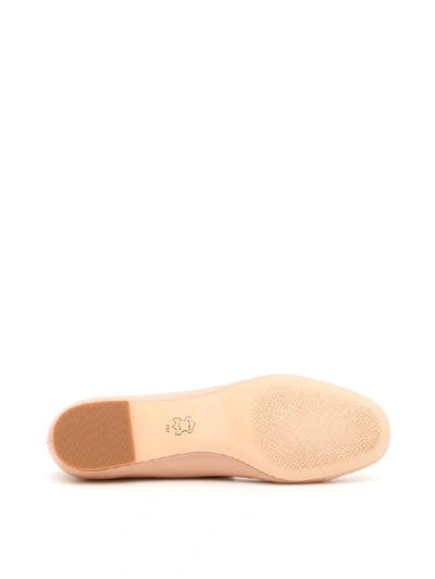 Shop Tory Burch Chelsea Ballerinas In Goan Sand Goan Sand (pink)