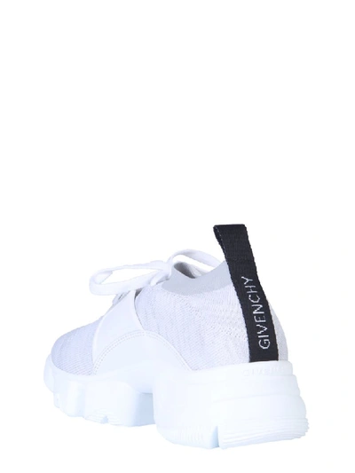 Shop Givenchy Low Jaw Sneakers In Bianco