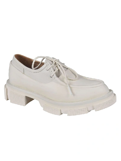 Shop Robert Clergerie Bigup Lace-up Shoes In White