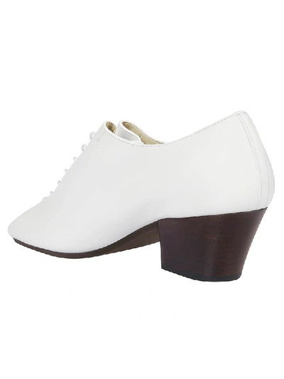 Shop Lemaire Heeled Oxford Shoes In Cioccolato