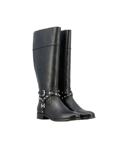 Shop Michael Michael Kors Boots Shoes Women  In Black