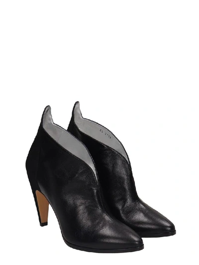 Shop Givenchy Gv3 Black Leather Ankle Boots