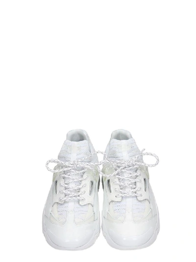 Shop Kenzo Sonic Sneakers In White Leather