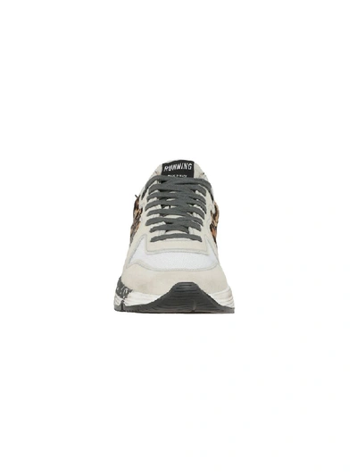 Shop Golden Goose Sneaker Running Sole In Oxy Leopard-blackstar