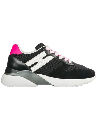 Shop Hogan Active One Sneakers In Nero