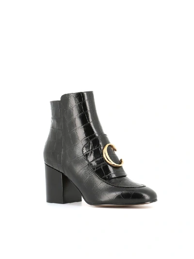 Shop Chloé Ankle-boot In Black