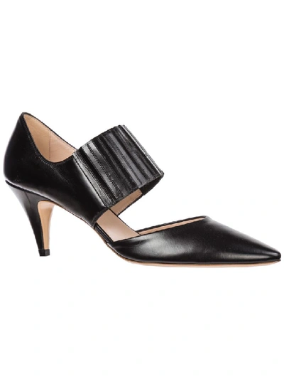 Shop Tod's Jazz O Pumps In Nero