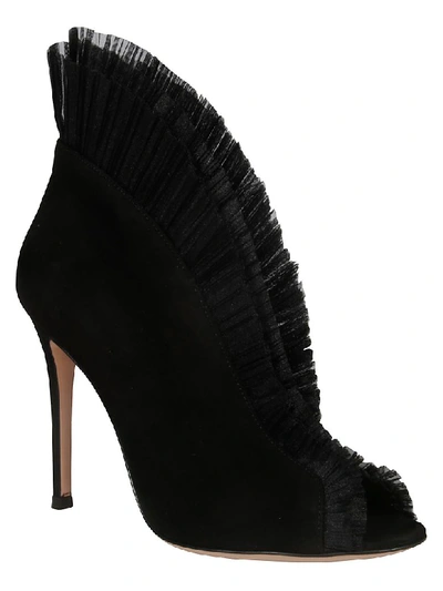 Shop Gianvito Rossi Vamp Ankle Boots In Black