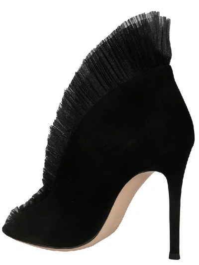 Shop Gianvito Rossi Vamp Ankle Boots In Black