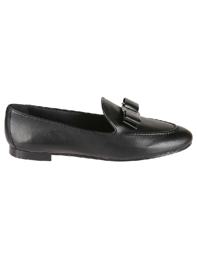 Shop Ferragamo Lesley Loafers In Black