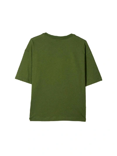 Shop Fendi Green T-shirt In Unica