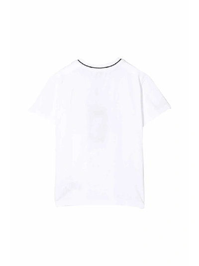 Shop Dolce & Gabbana Crown Cotton T-shirt In Bianco