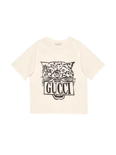 Shop Gucci White T-shirt In Unica