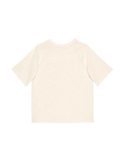 Shop Gucci White T-shirt In Unica