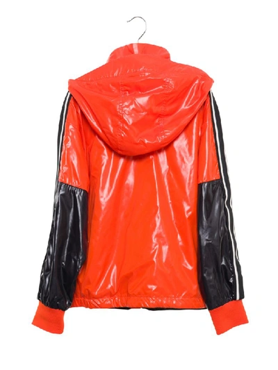 Shop Moncler Heaxagon Jacket In Arancione
