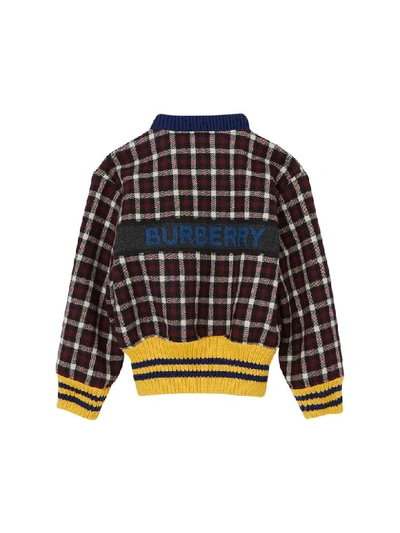 Shop Burberry Logo Sweatshirt In Var. Uni