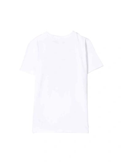 Shop Kenzo Cotton T-shirt In Bianco Ottico