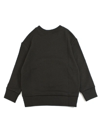 Shop Gucci Sweatshirt In Anthracite Cotton In Antracite
