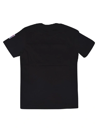 Shop Diesel Justdivision-d Short Sleeve T-shirt In Black