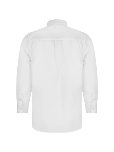 Shop Fendi White Shirt For Boy With Iconic Ff