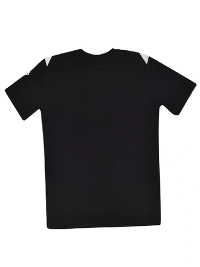 Shop Marcelo Burlon County Of Milan Printed Short Sleeve T-shirt In Black