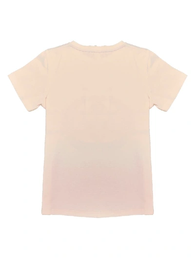 Shop Gucci Logo Print T-shirt In Sunkissed