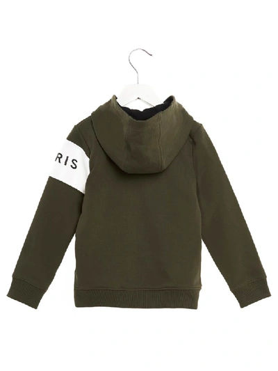Shop Givenchy Hoodie In Green