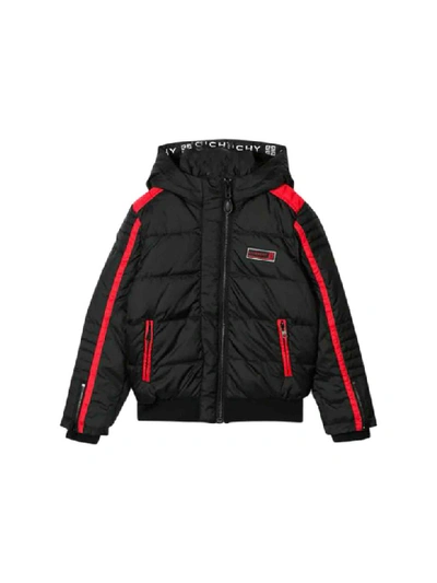 Shop Givenchy Padded Jacket With Hood In Nero