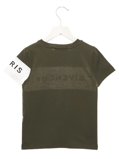Shop Givenchy T-shirt In Green